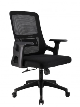 Кресло офисное Everprof EP-520 Black Сетка Черный - 1